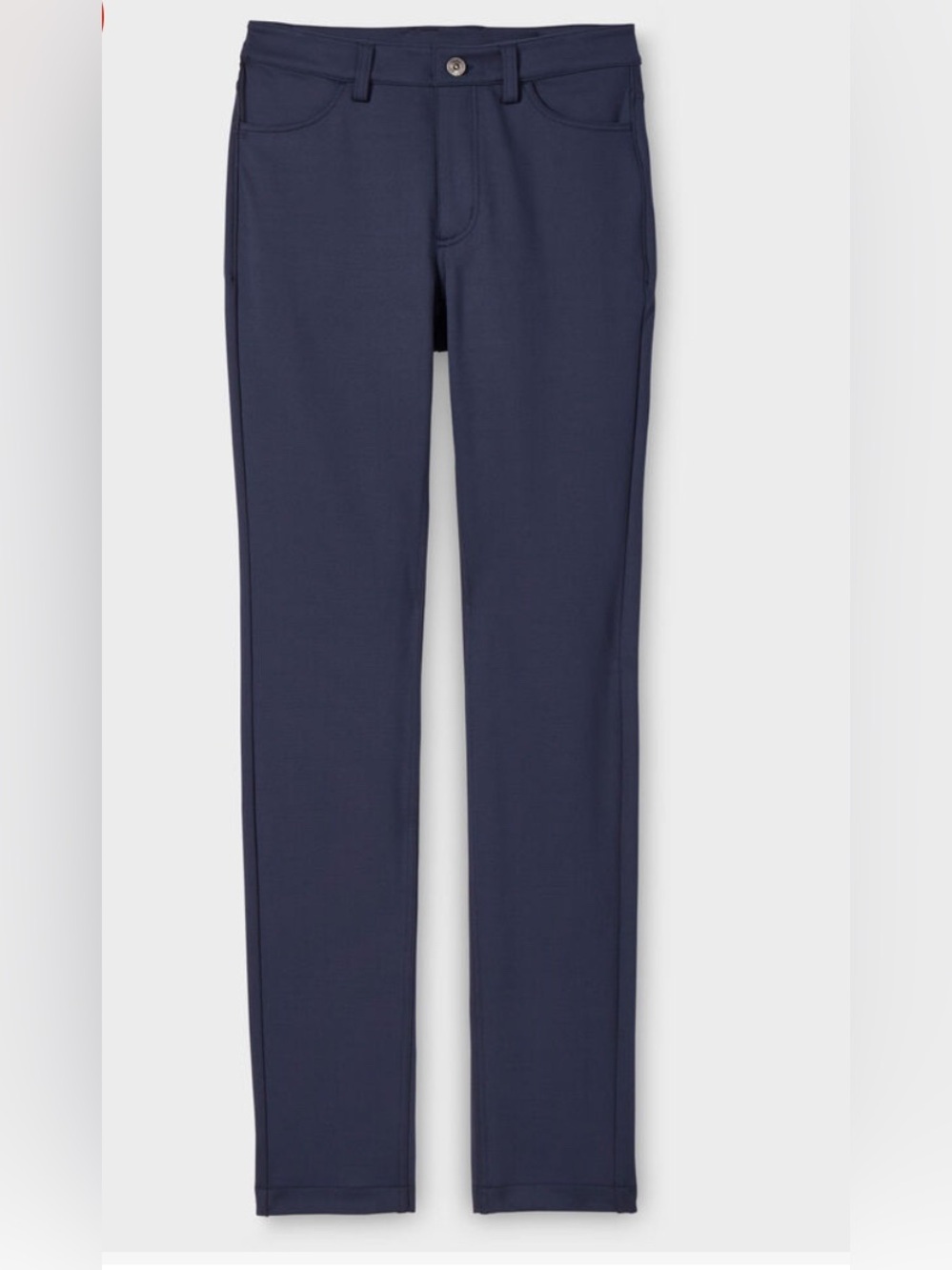 Duluth Trading Co Ponte Pro Slim Leg Pants Navy Women’s 12 Regular Comfy Casual